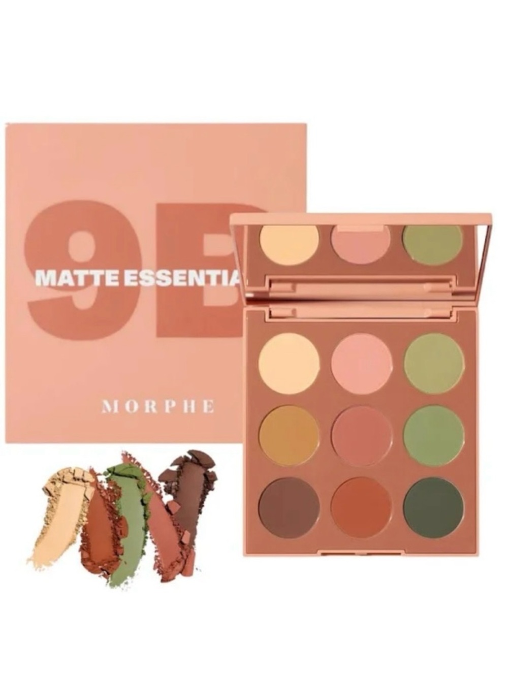 NWT Morphe Matte Essentials 9B Eyeshadow Palette